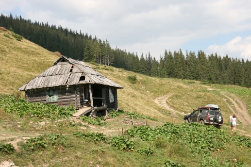 На полонине Веснарка (Веснярка)