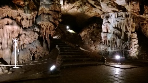 В пещере Сыева Дупка, вход в концерный зал